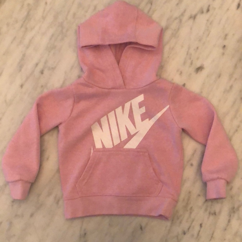 Pink Nike hoodie